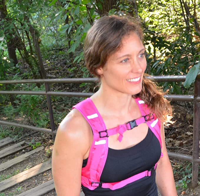 Vrypac Dish Trail (Pink) Backpack accessory for travelers, runners, parkour, athleisure, skateboarders